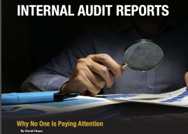 INTERNAL AUDIT REPORTS- Why No One Is Paying Attention